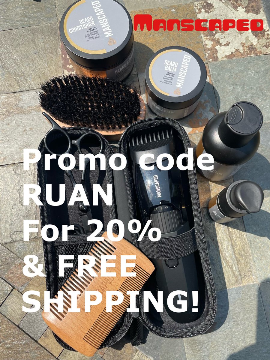 RaunchyIs's tweet photo. Get your beard ready for the bedroom with #ad @manscaped Get it yummy for when it touches her tummy …. Use code RUANWILLOW20 to get 20% OFF and FREE SHIPPING!!! Use my discount for savings! #manscaped #manscapedpod at https://t.co/LI3A766C43 https://t.co/KJ7o8Ty76Q