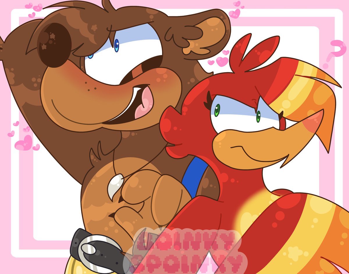 💖 Comfort doodle of these two before I go to bed tonight 💖

#BanjoKazooie #BanjoxKazooie