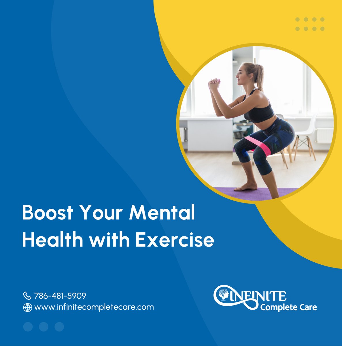Incorporating regular exercise into your routine can have a significant impact on your mental health. Discover the benefits of different types of exercises and find what works best for you! Contact us today at tinyurl.com/2u6a6bzt. 

#ExerciseBenefits #WellnessJourney