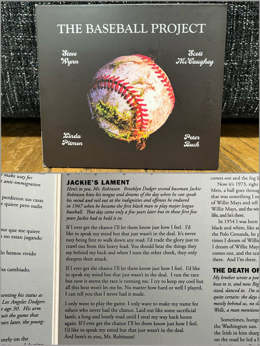 seamonsters331's tweet photo. #JackieRobinsonDay⚾️
「Jackie’s Lament」by #TheBaseballProject🇺🇸

野球そのものとは無関係な理由で辛く孤独な道のりを歩かざるを得なかったJ.ロビンソンの嘆き、みたいな曲。本日同じドジャースの選手として背番号42をつけてプレーした大谷選手は3打数1安打1盗塁でした。
https://t.co/i5eAsONqob https://t.co/6bx0ROGvmx