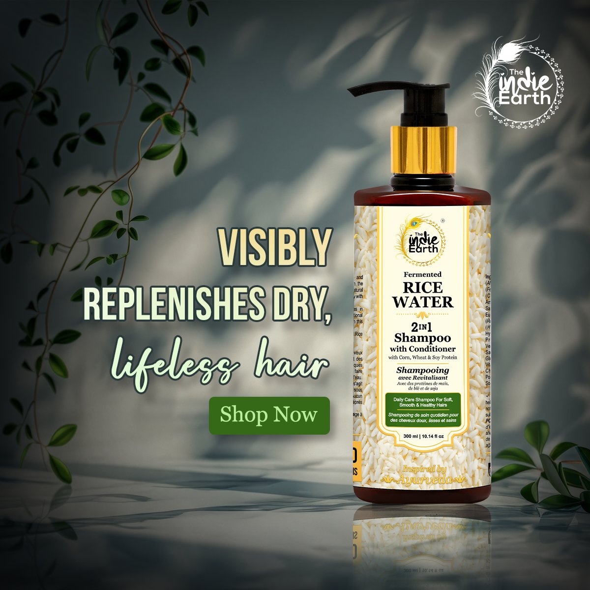 🛒 Buy Now: bit.ly/42tEO9U
This is a 2-in-1 formulation that comes in shampoo with conditioner form. NO ADDITIONAL CONDITIONER REQUIRED after shampooing with this product. 
#TheIndieEarth #hair #ricewater #ricewatershampoo #ricewaterforhairgrowth #shampoo #haircare