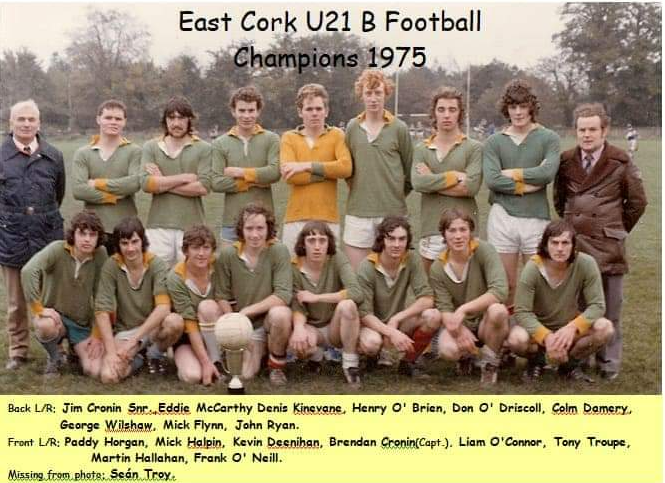 Some great images of the Cobh U21 Champions back in 1975. RIP Frank O'Neill who recently passed away.