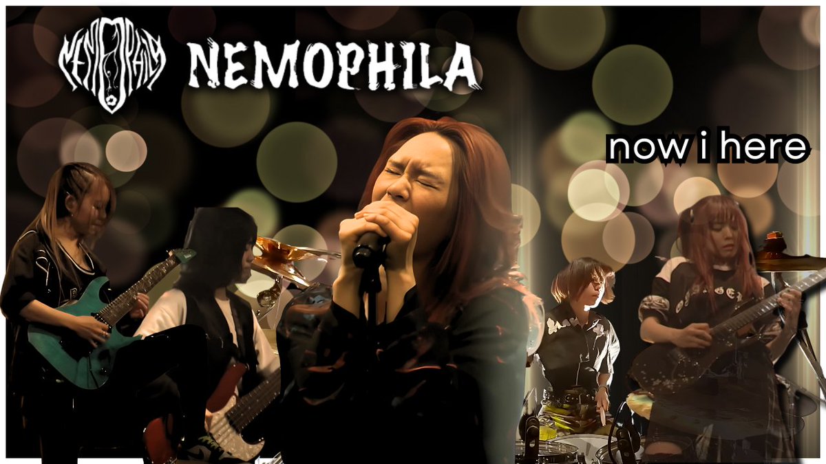 NEMOPHILA - now I here | この歌は私の涙を誘った。
youtu.be/FgS4y3H-WhM 
#NEMOPHILA #JMetal #JRock #音楽 #Shreddawg #日本 #ロックバンド #音楽 #バンド #ロックミュージク #shreddawg #JapaneseRock #JapaneseMusic