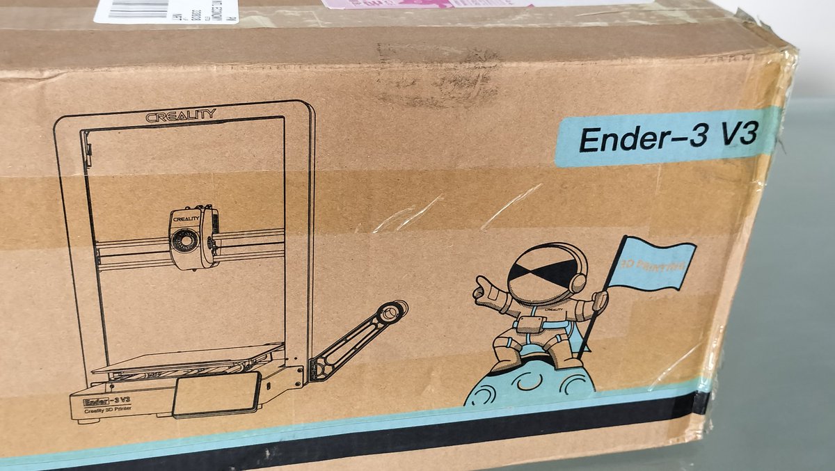 #3Dプリンター
#Ender3v3
最強のEnder3が届きました!
いよいよですね～！