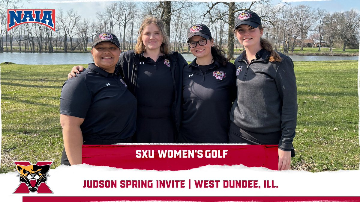 Good luck to the <a href="/SXU_Golf/">SXU Golf</a> women's team today at the Judson Spring Invite at Randall Oaks G.C. in West Dundee, Ill.! #GoCougs🐾⛳️ #WeAreSXU