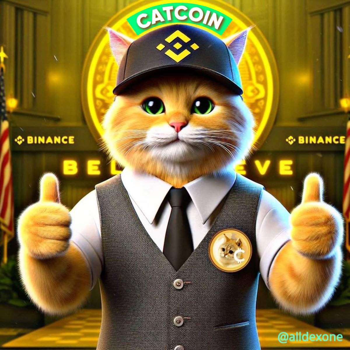 alldexone's tweet photo. @Whale_Guru 👉 #Catcoin (@catcoin ) is the only #1 meme king in the 2024-2025 cycle
#Catcoin is king 👑 
#Catcoin season will never end 😻😻🚀🚀 https://t.co/ZCqrU328eM