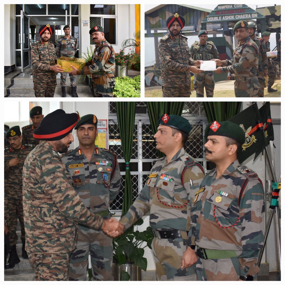 GOC, #SpearCorps visited #IndianArmy & #AssamRifles units in Phaikoh, Nampisha, in Kamjong district, Litan in Ukhrul district and Kangvai in Churachandpur district of #Manipur to review the security situation and their operational preparedness. The Corps Commander interacted…