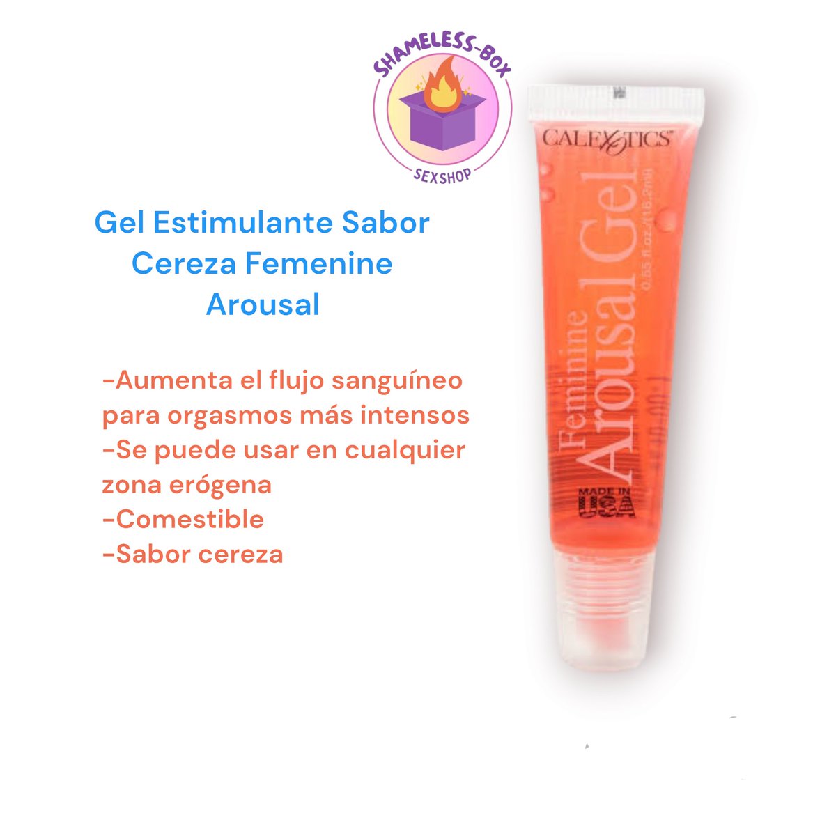 shamelessBoxmx's tweet photo. #arousalgel #calexotics femm
Ideal para zonas erógenas
Detalles aqui 👉👉https://t.co/6BD9ZCI40d
#zonaserogenasfemeninas #consabor #placerfemenino #gel #sexshop #samelessboxmx #mitienditamx https://t.co/ysbqDu4pxa