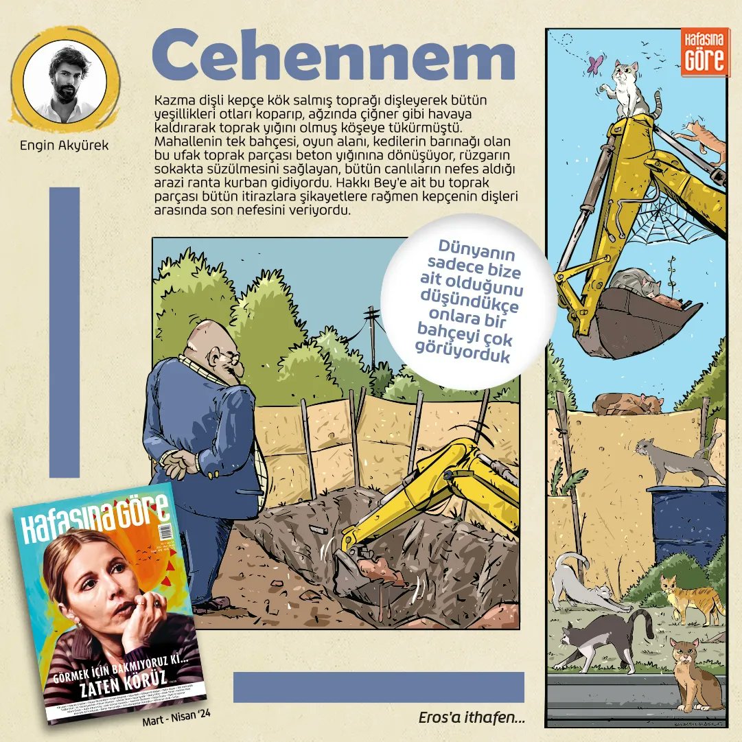 EnginAkyurek_Pe's tweet image. Compartimos en nuestras páginas de FB la traducción al español de #Cehennem el relato que #EnginAkyurek publicó en la más reciente edición de la revista #Kafasinağore 
#EnginAkyürekUruguay 
#LegiónAkyürekPerú
¡Que lo disfruten!🤗 facebook.com/share/p/Mxk5Zn…