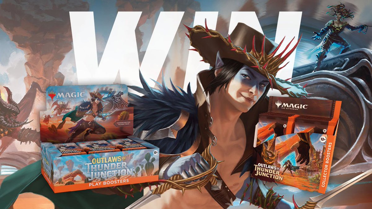 COMPETITION // Magic: The Gathering To celebrate the launch of Magic: The Gathering’s latest set, Outlaws of Thunder Junction we have two amazing prize packs to give away to Australian and New Zealand residents Enter: well-played.com.au/win-one-of-two…