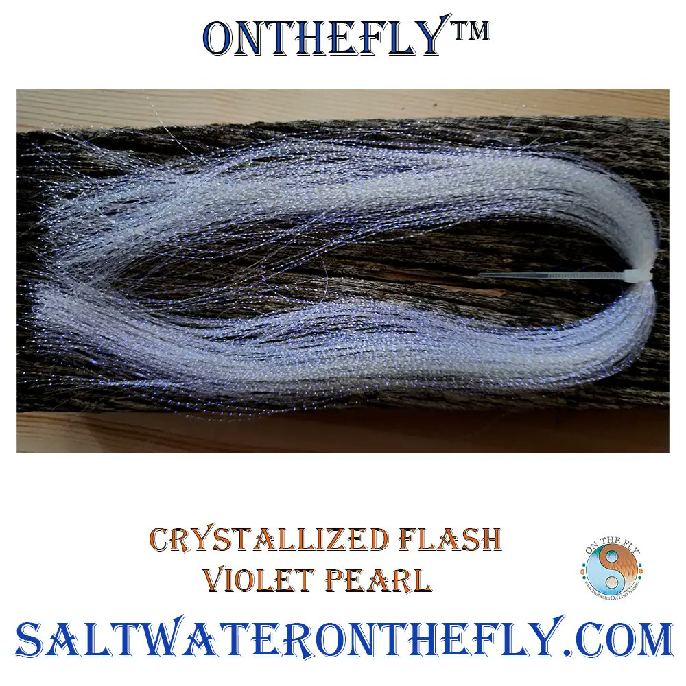 Crystallized Flash Violet Pearl
saltwateronthefly.com/product/crysta…
:
#flytyingmaterials #flytying #flyfishing #onthefly #saltwateronthefly #Tarponfishing #bonefish #redfish #permitfishing #permitflyfishing #tarpon #marlin #inshorefishing #saltwaterfishing #saltwateronthefly #muskyflyfishing