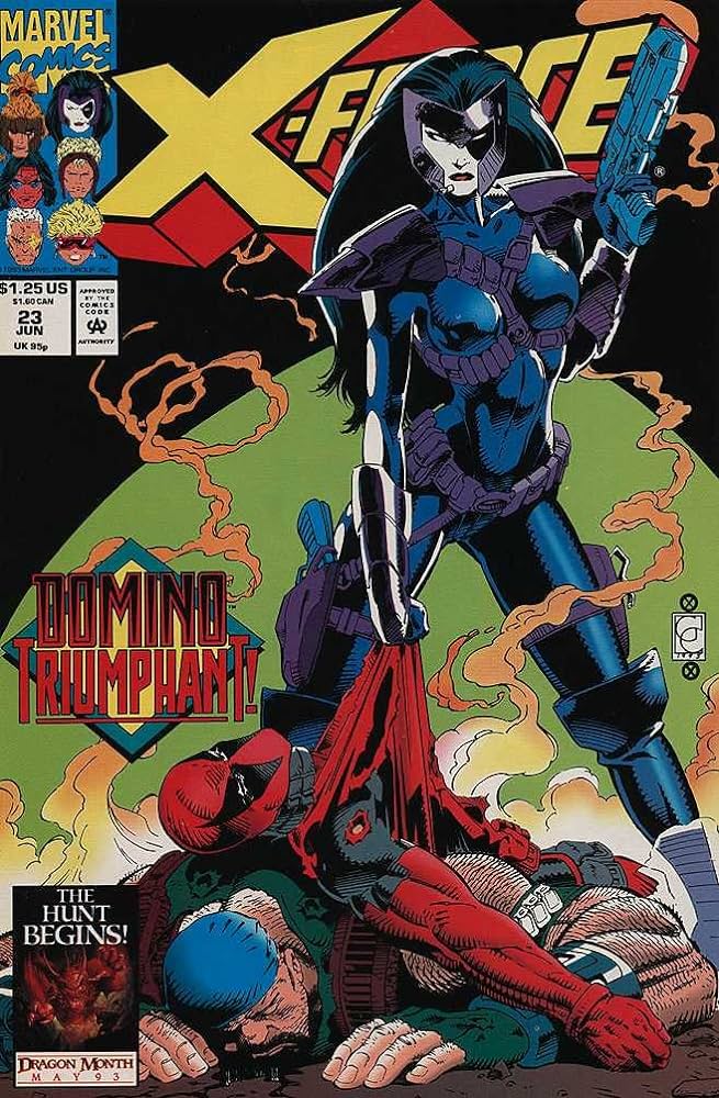 AlbinoCrow8's tweet photo. @ClassicXMen I  know you're X-Men and not X-Force, but I'll always love this cover https://t.co/9FizttuyiH