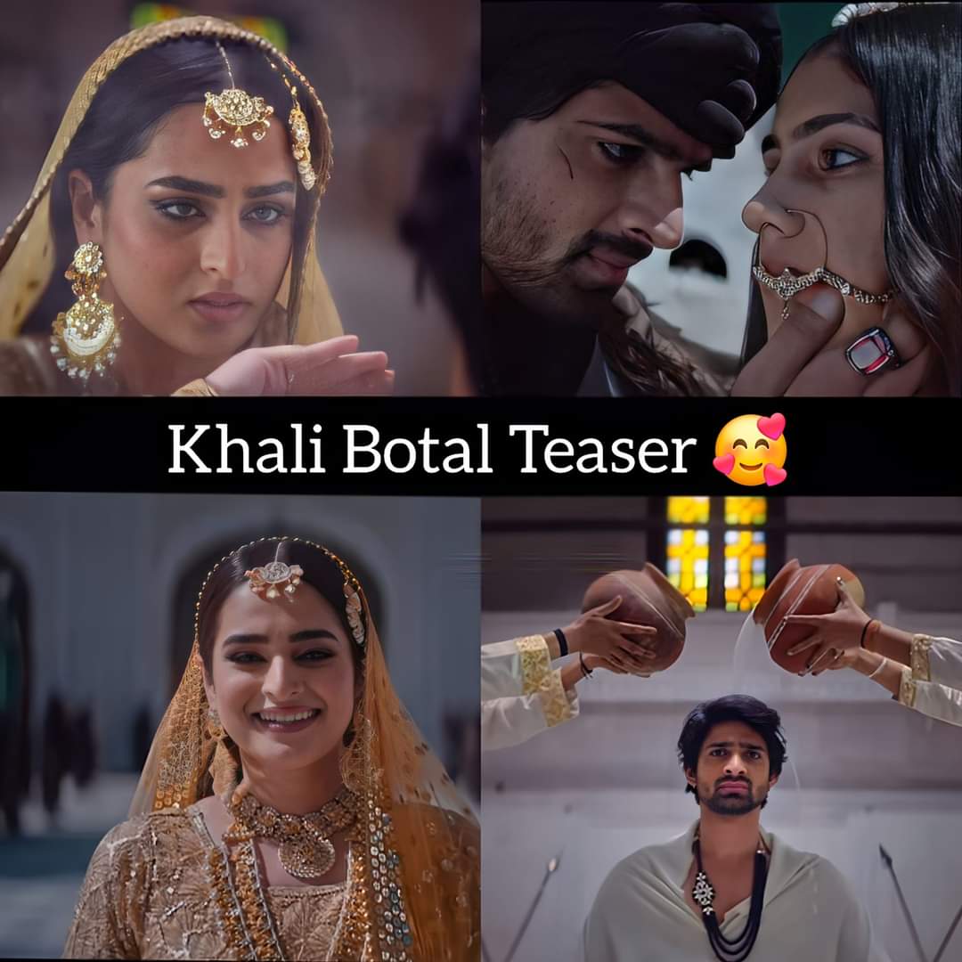 #AyeshaKhan and #AbhishekKumar in teaser of #KhaliBotal music video ❤️