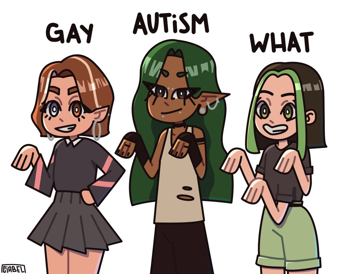 yourlocalplanta's tweet photo. petition to start drawing our ocs as these three https://t.co/pyHKe0S3K3
