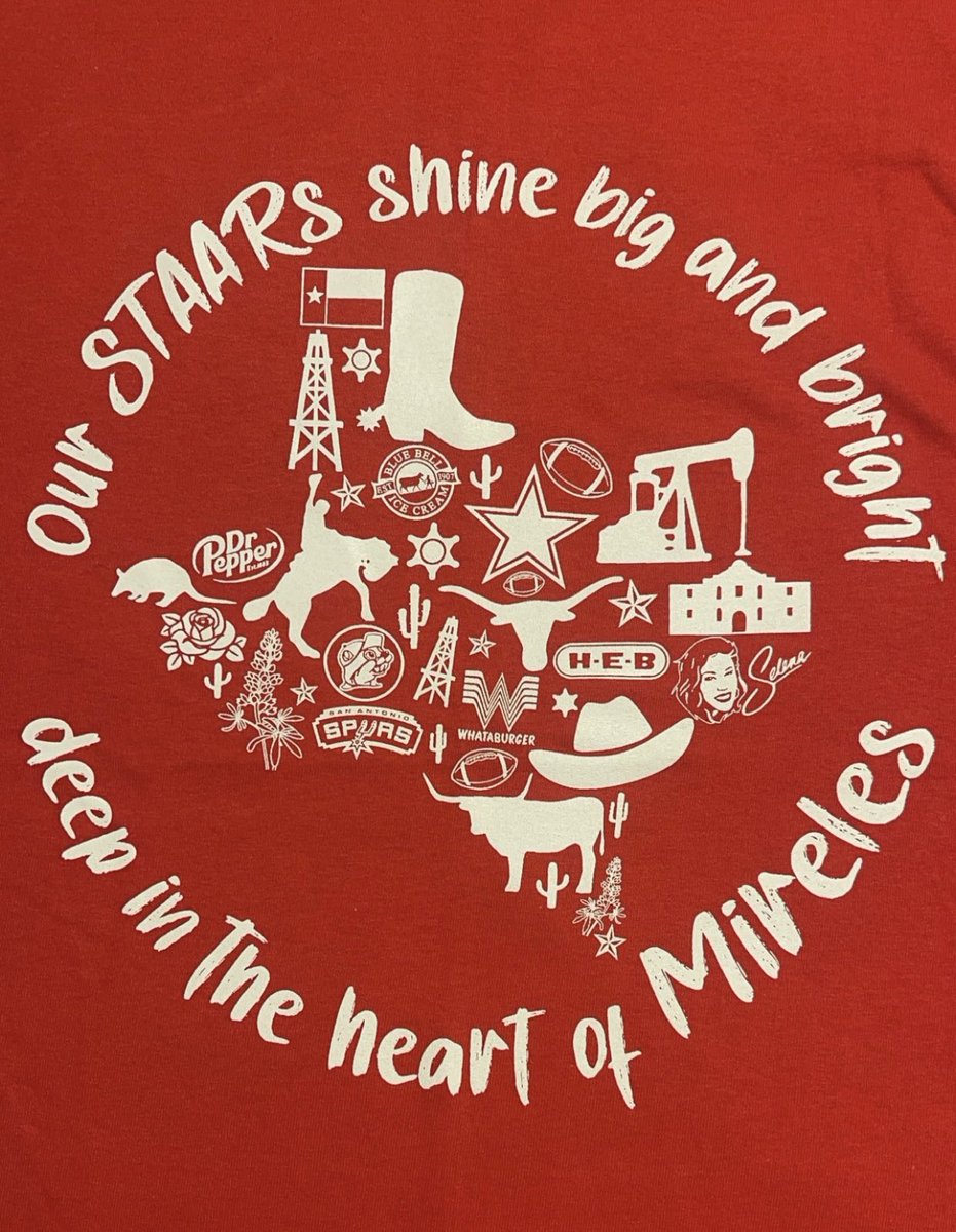 Y'all, we're Texas tough and STAAR ready! 💪🏼🌟 Tomorrow's the big day, for our STAARs to shine big and bright deep in the heart of Mireles! 🤠📚 #TexasProud #STAARReady #LetsDoThis #CCISDProud @CCISD