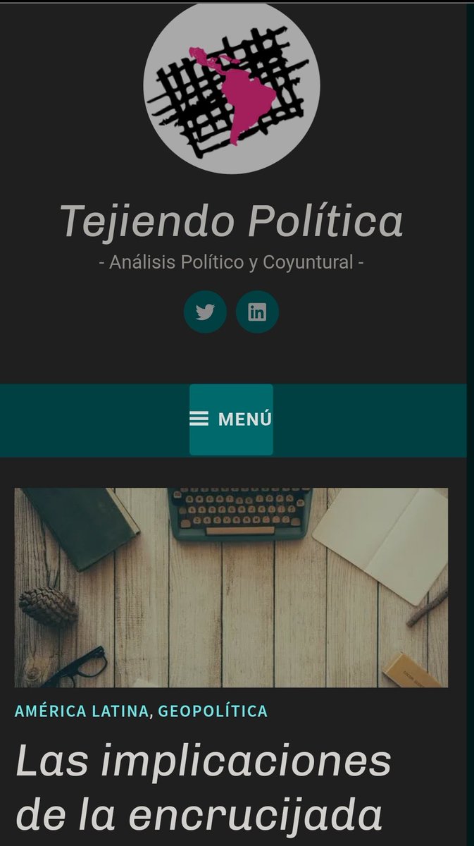 edithsolares's tweet photo. Les comparto algunos puntos a considerar de las implicaciones de la situación diplomática entre México y Ecuador, en un breve artículo de opinión que realice al respecto. Ojalá tengan oportunidad de leerlo.
https://t.co/lcAGDzFJim https://t.co/R8maJcGR7z
