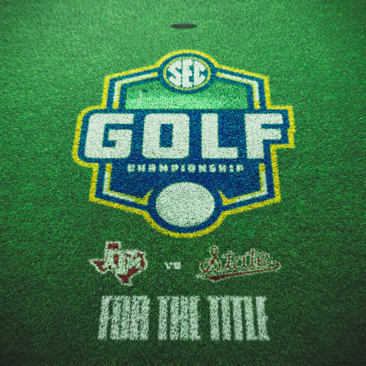 Tomorrow morning...
A rematch for the title. 😤

No. 3 @aggiewomensgolf vs. No. 4 @HailStateWG 
📺 @SECNetwork

#SECGolf x #SECChampionship