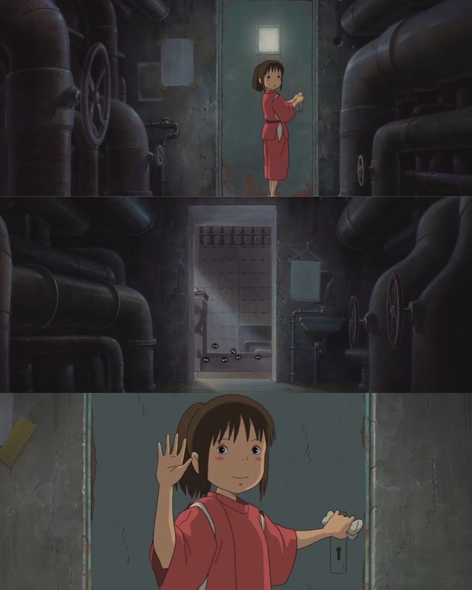 anime_'s tweet photo. Spirited Away (2001). https://t.co/crQvhMrkgL