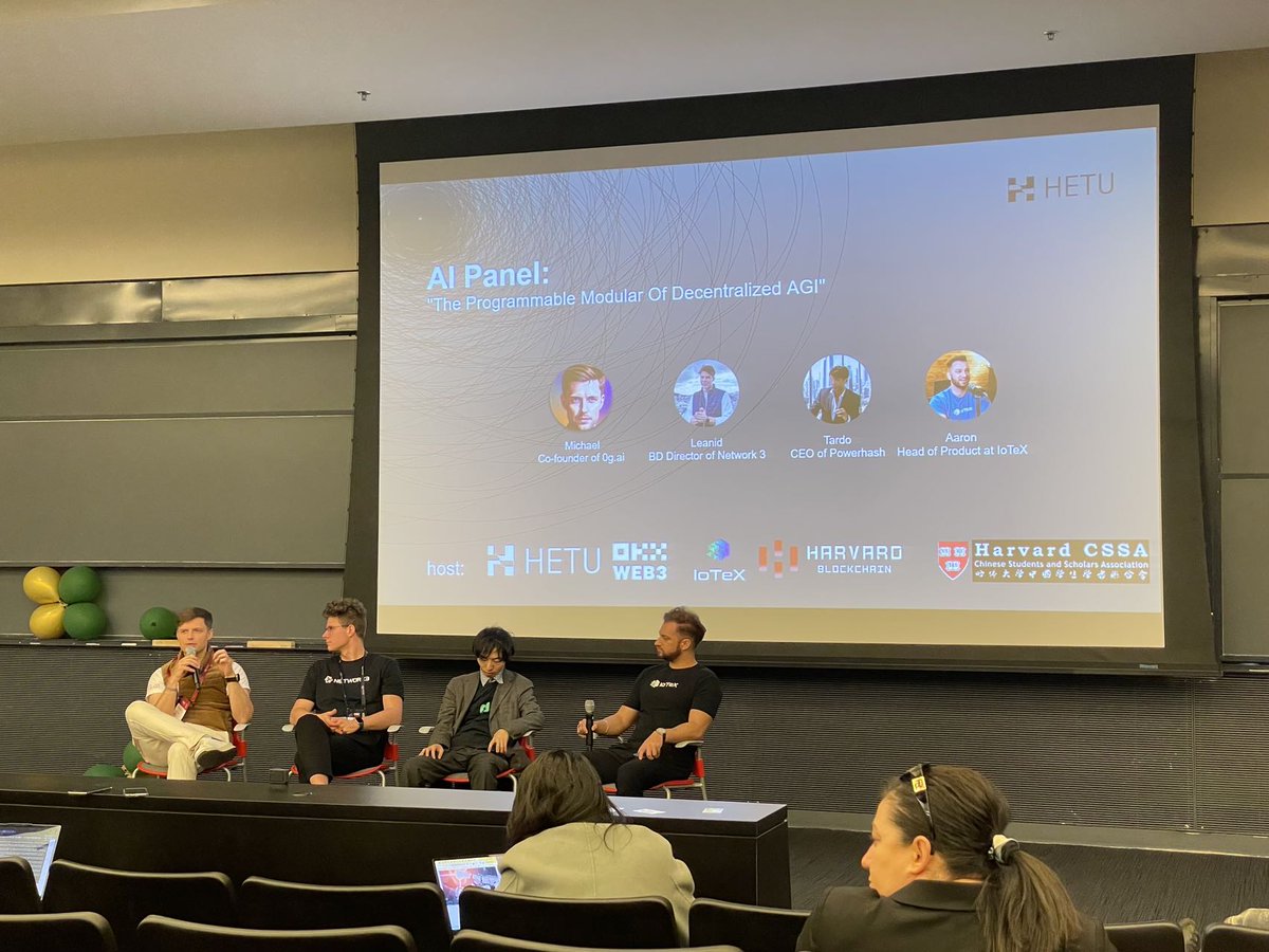 🔥Thank you guys for joining 'The programmability' event in Harvard Blockchain Conference! And our Cofounder Jialin have a great fantastic sharing about Hetu Protocol. Hetu is a decentralized attribution layer with verifiable causality graphs by Advaita labs, a leading