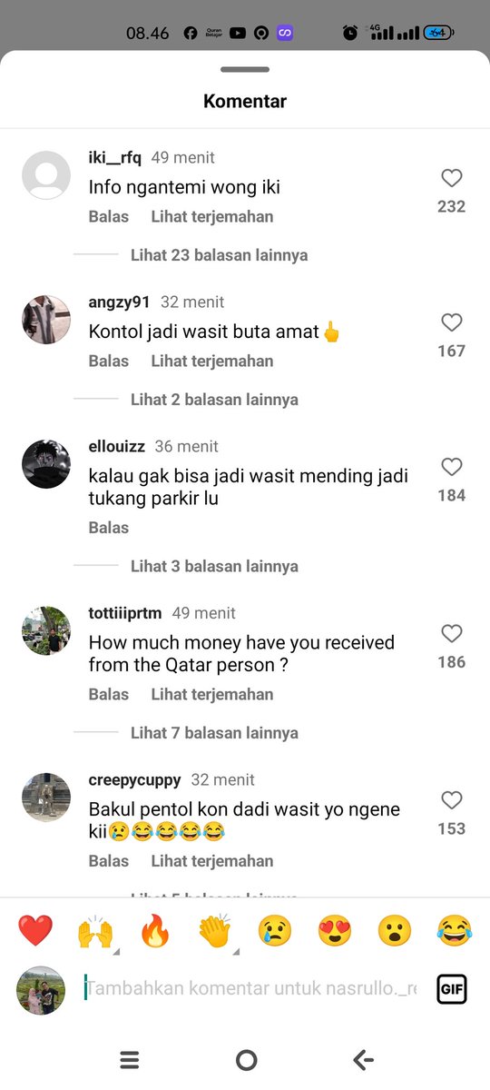 BusukMantan's tweet photo. @FaktaSepakbola Kelakuan netizen langsung silaturahmi  🤣 https://t.co/mjsuKoAXRM