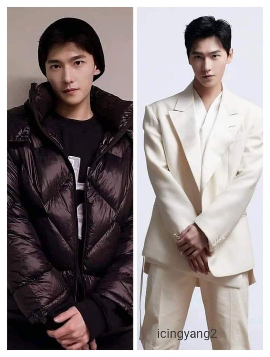 #clothesmaketheman same #YangYang杨洋 but different vibes influenced by what he's wearing  #streetsmartstyle youthful and #formalwear #ClassicElegance definitely the #godofvisuals .