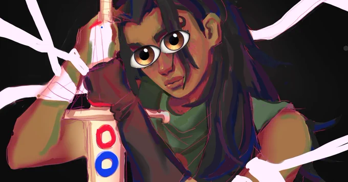 wip except i have to cover the eyes bc theyre a spoiler hehe 