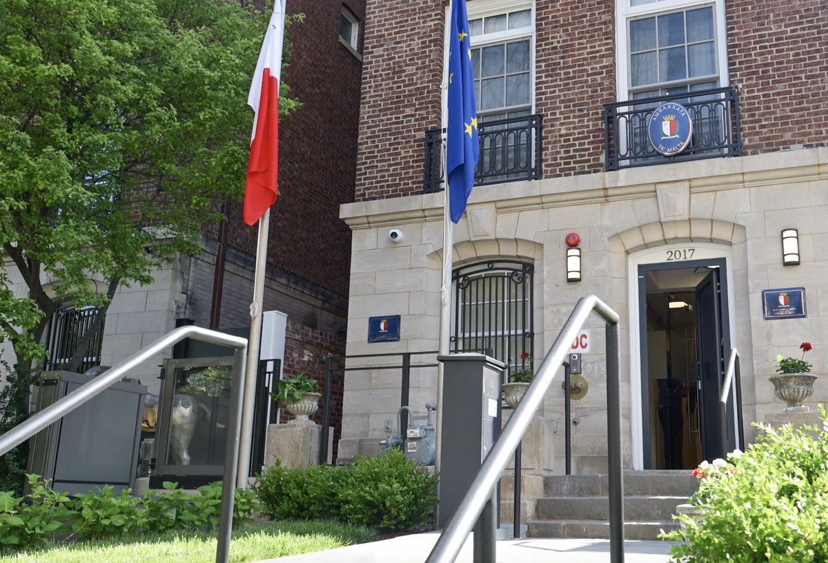 Today we inaugurated an extensive refurbishment of the Embassy of Malta in #Washington, with energy efficient technologies, increased accessibility and new facilities for improved services to the public, especially the Maltese diaspora in #USA. Thanks to Ambassador Godfrey