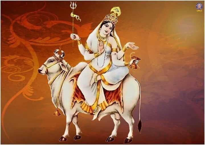 नवरात्र के अष्टम दिवस की अधिष्ठात्री मां महागौरी को नमन ~ संकटों से मुक्ति देने वाली भगवती नवदुर्गा के अष्टम स्वरूप 'मां महागौरी देवी' को नमन🙏🏻 #Navratri2024