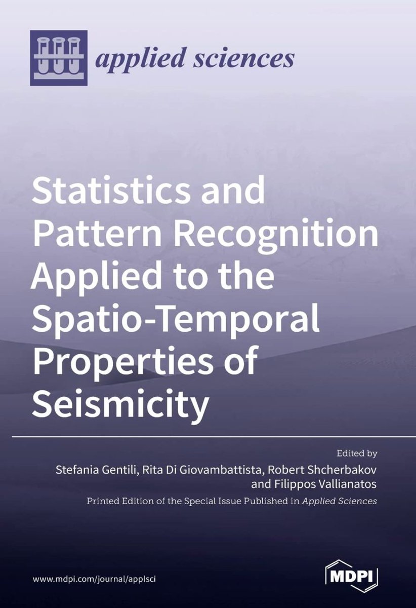 #Statistics and Pattern Recognition of Seismicity! #BigData #Analytics #DataScience #AI #MachineLearning #IoT #IIoT #Python #RStats #TensorFlow #ReactJS #GoLang #CloudComputing #Serverless #DataScientist #Linux #Books #Programming #Coding #100DaysofCode geni.us/StatGentilli