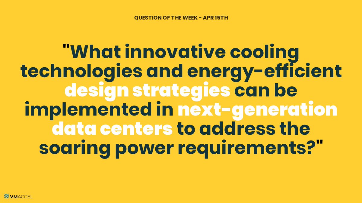 Share your thoughts on cooling technologies and energy-efficient design strategies that can revolutionize next-gen data centers! 🌐🔋

#DataCenterCooling #EnergyEfficiency #Innovation  #NextGenDataCenters #CoolingTech #SustainableDesign #DataCenterSolutions #DigitalTransformation