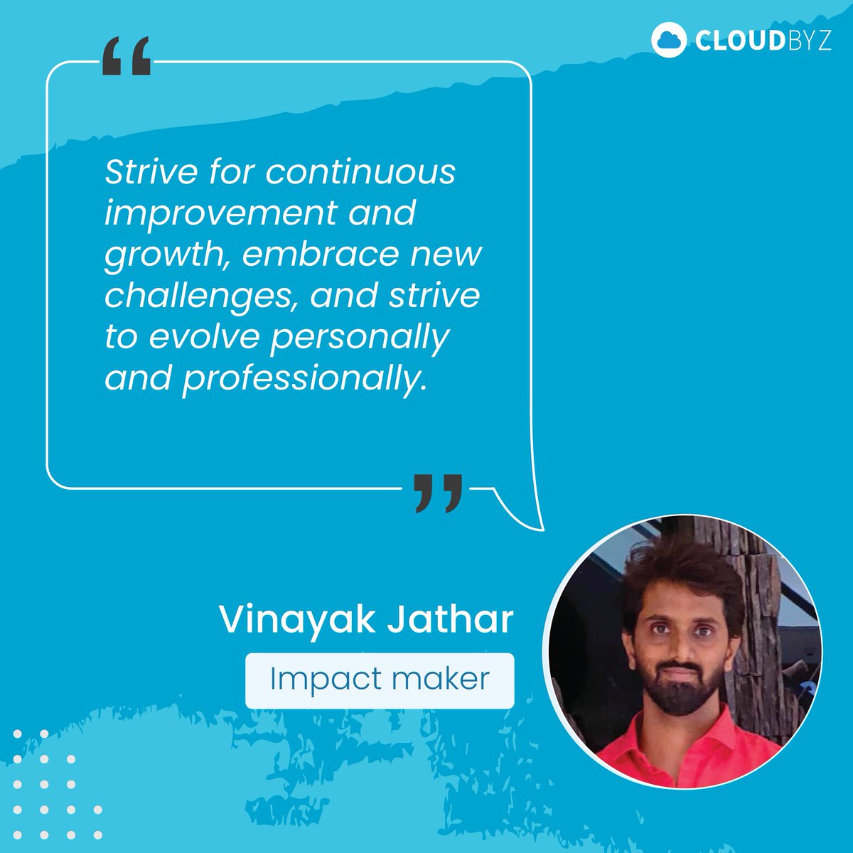 Excited to introduce our #ImpactMaker of the month, Vinayak !!🎉

Vinayak plays a crucial role in fostering strong collaboration between client and project teams. He manages customer feedback, leads QAs, and coordinates with developers, ensuring project success!
#HighAchiever
