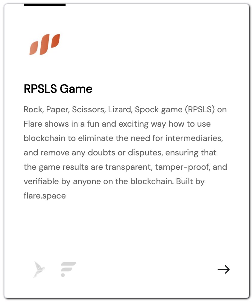 New listing on flare.builders ... RSPSL Game from @flare_dot_space 👏