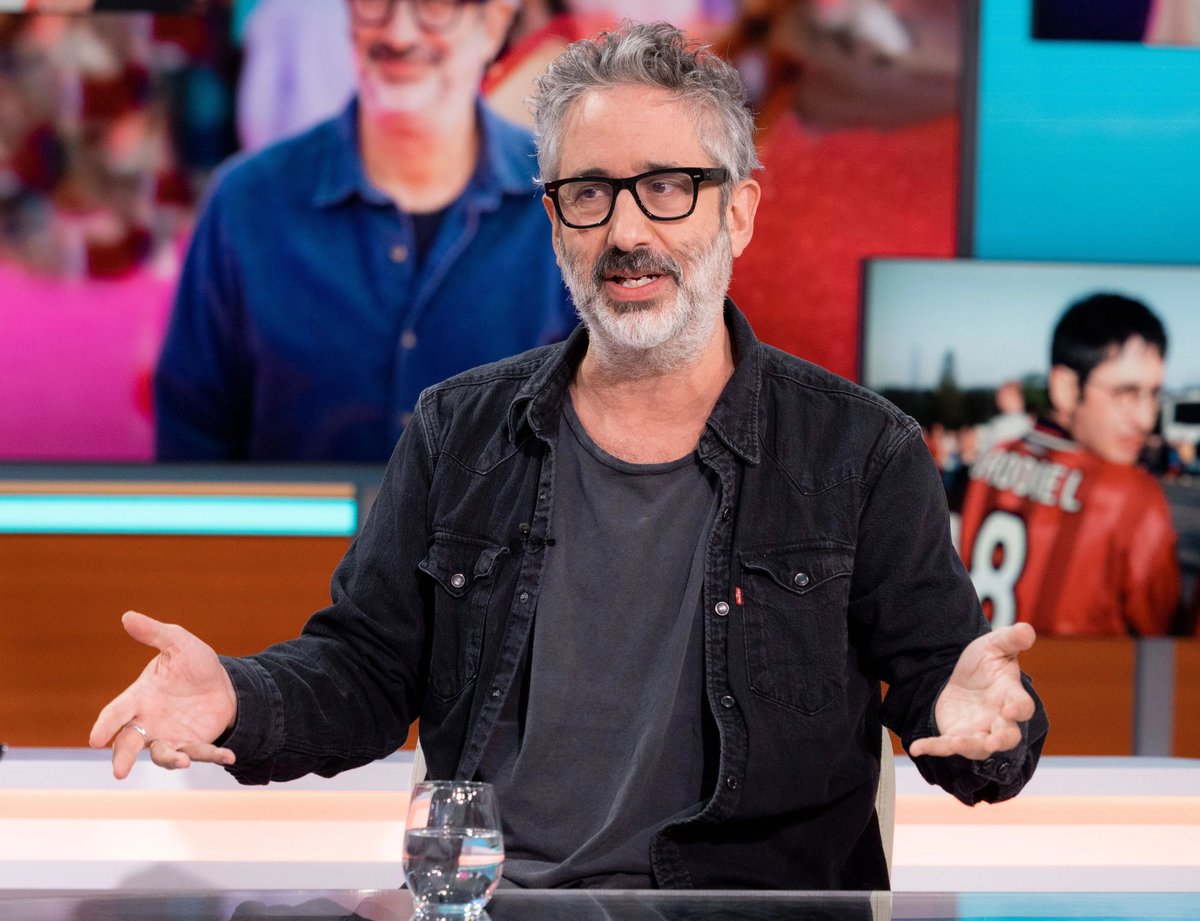 24. David Baddiel In 2004, Baddiel created and hosted Heresy, a BBC Radio 4 panel show that sees celebrity guests trying to overthrow popular prejudice and received wisdom.