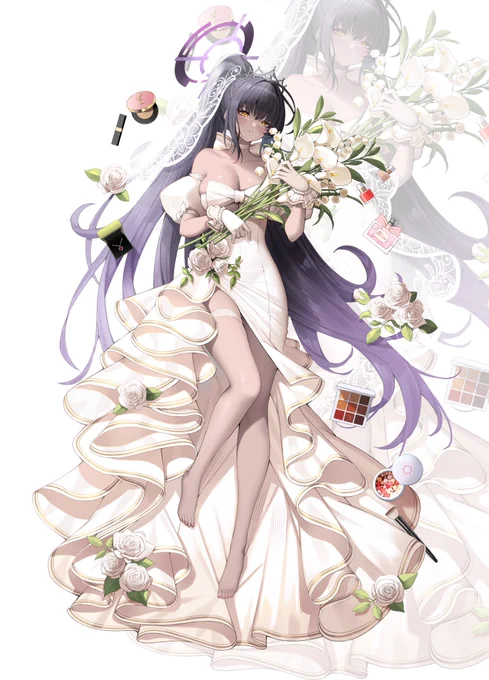 カリン wedding#ブルアカ 