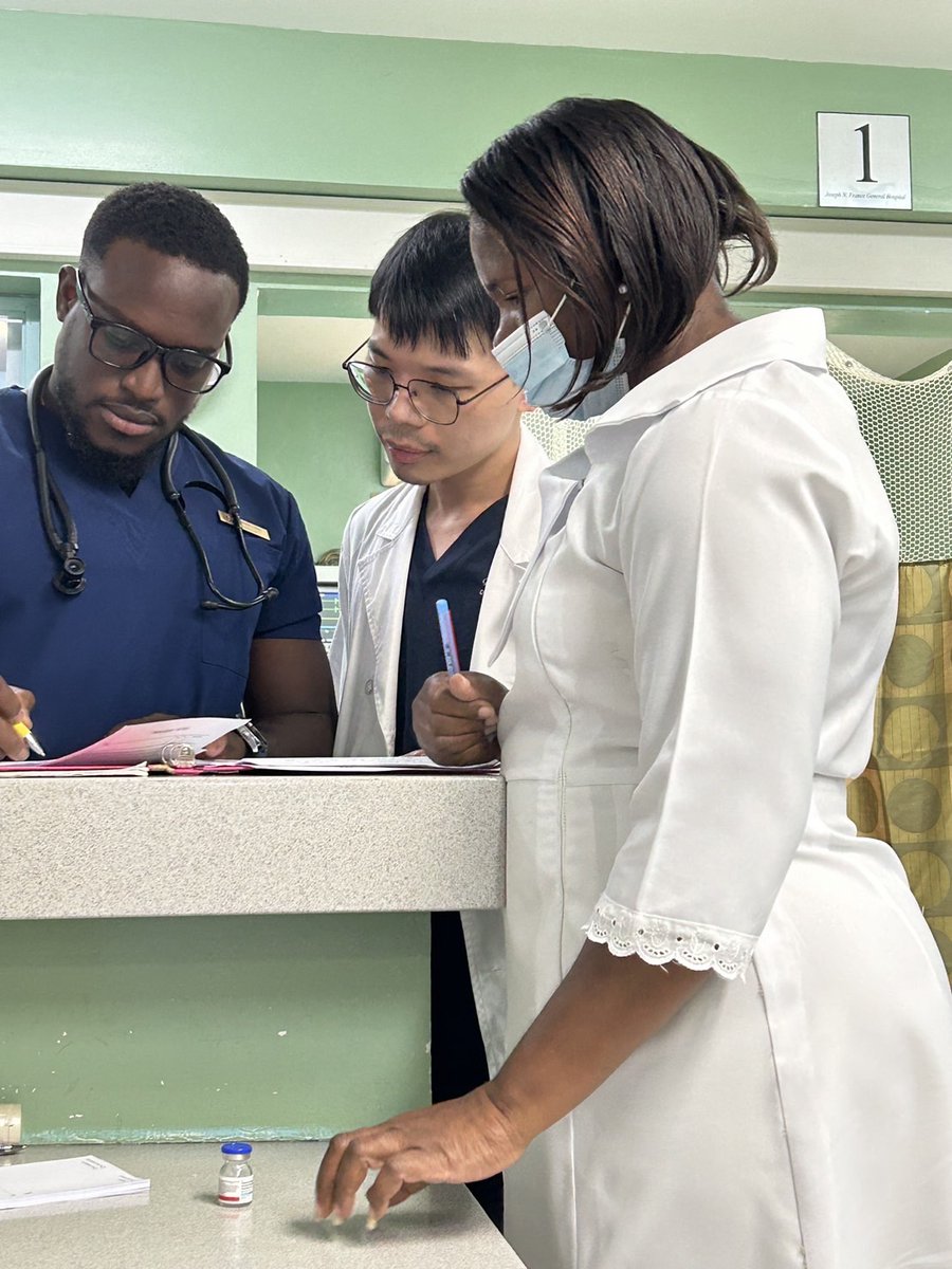 Des professionnels de santé de l’hôpital général des Vétérans de Taipei sont intervenus à #SaintChristopheEtNiévès🇰🇳, pays allié de #Taiwan🇹🇼, dans le cadre de la Mission d’aide médicale dans les Petites Antilles 2024 #LAMAT24 d'@AFSOUTH.

📸VGHTPE