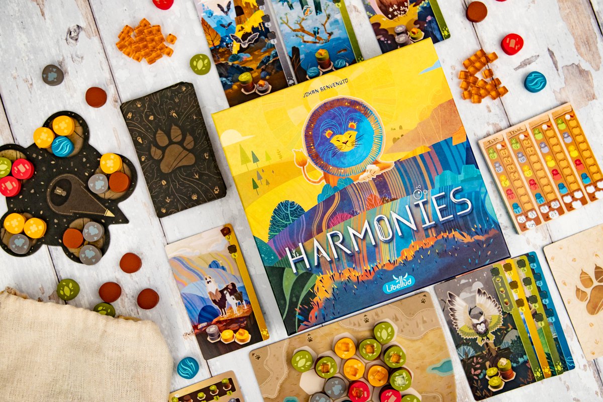 Have you played Harmonies? @Libellud truly makes some of the most gorgeous games out there.