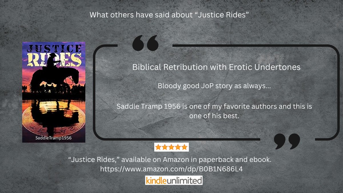 Looking for some books to warm things up? You can find a bunch here, including my first, 'Justice Rides.' books.bookfunnel.com/bringontheheat…