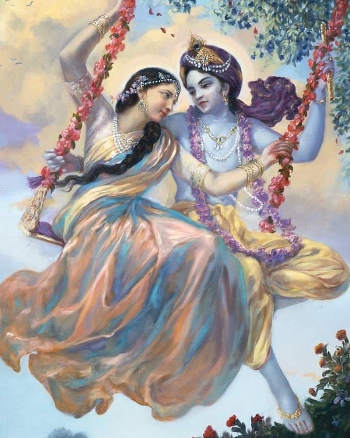 'Love for Krishna is the natural position of the soul. Just as water is by nature liquid and sugar is by nature sweet, so the soul is by nature Krishna conscious.' - A.C. Bhaktivedanta Swami Prabhupada