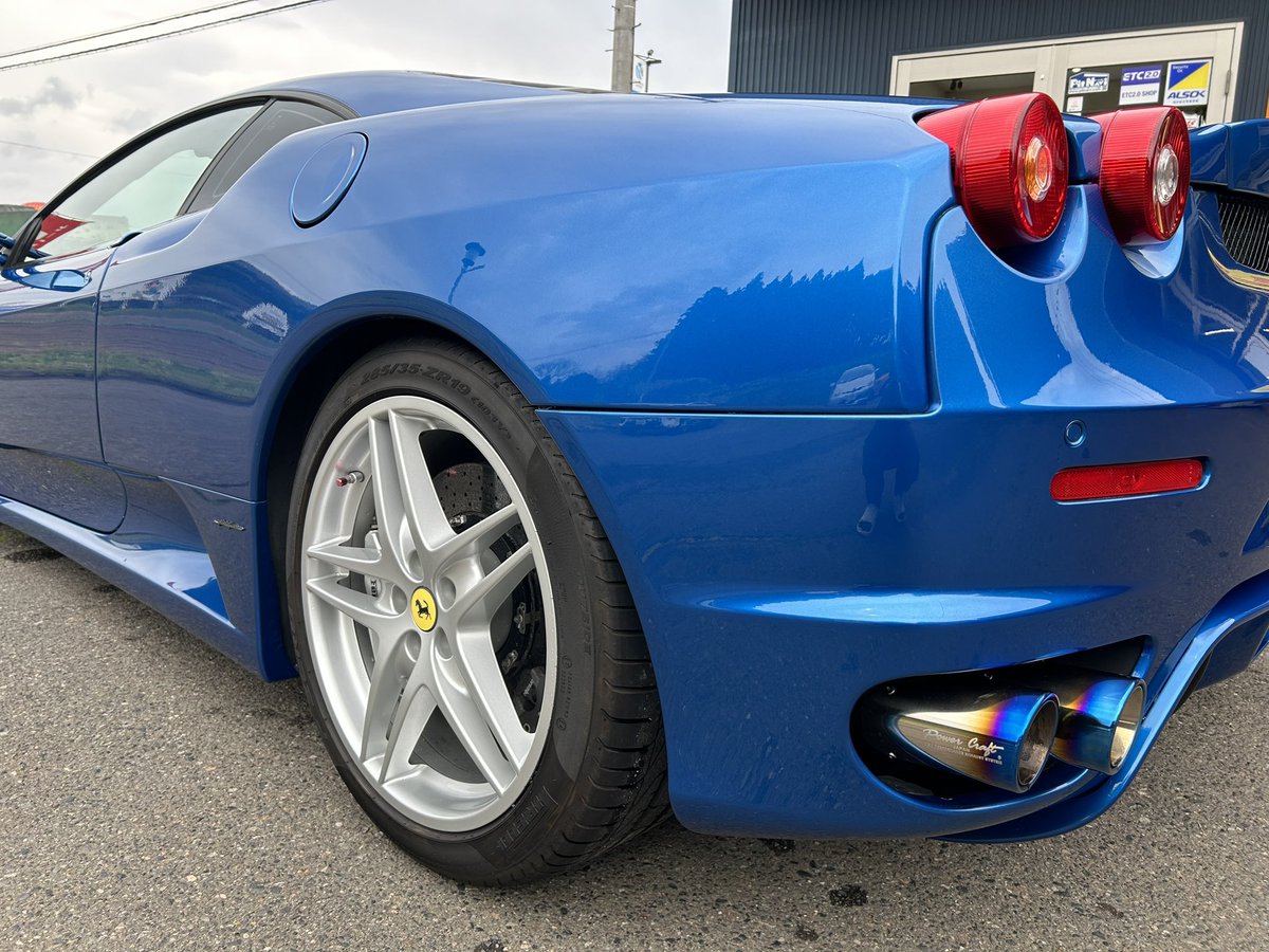 GARAGER220556's tweet photo. フェラーリF430クーペ‼️

D車、車検2年付、49,500キロで販売開始💨

#フェラーリ
#F430
#ディーラー車
#パワークラフトマフラー
#スーパーカー販売店
#株式会社ガレージア��ル https://t.co/1Pvg8bP8UR