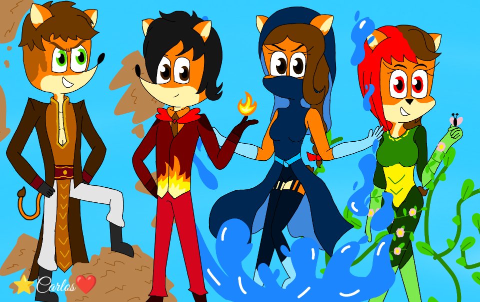 ✨BandiElemental Squad✨

#CrashBandicoot #CrashBandicootFanArt #CrashBandicootOC #OC #FurryArt #OriginalCharacter #FanArt