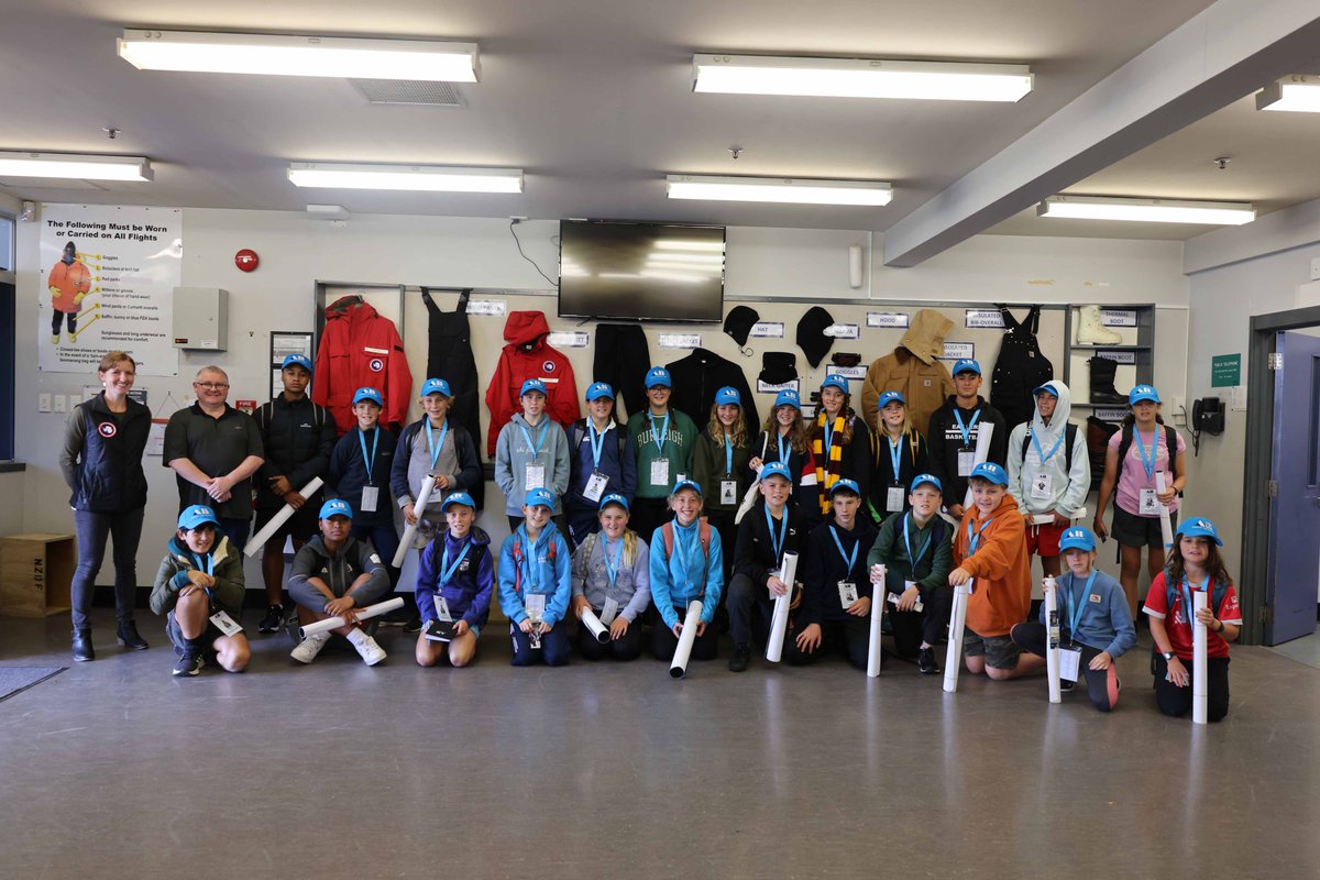 Thanks @USEmbassyNewZealand for their support of the Young Inspiring Explorers™ Summit held in Christchurch last weekend, and to Margaret who shared insights into life on base at McMurdo Sound. YIE's also visited the United States Antarctic Programme on the Antarctic campus.