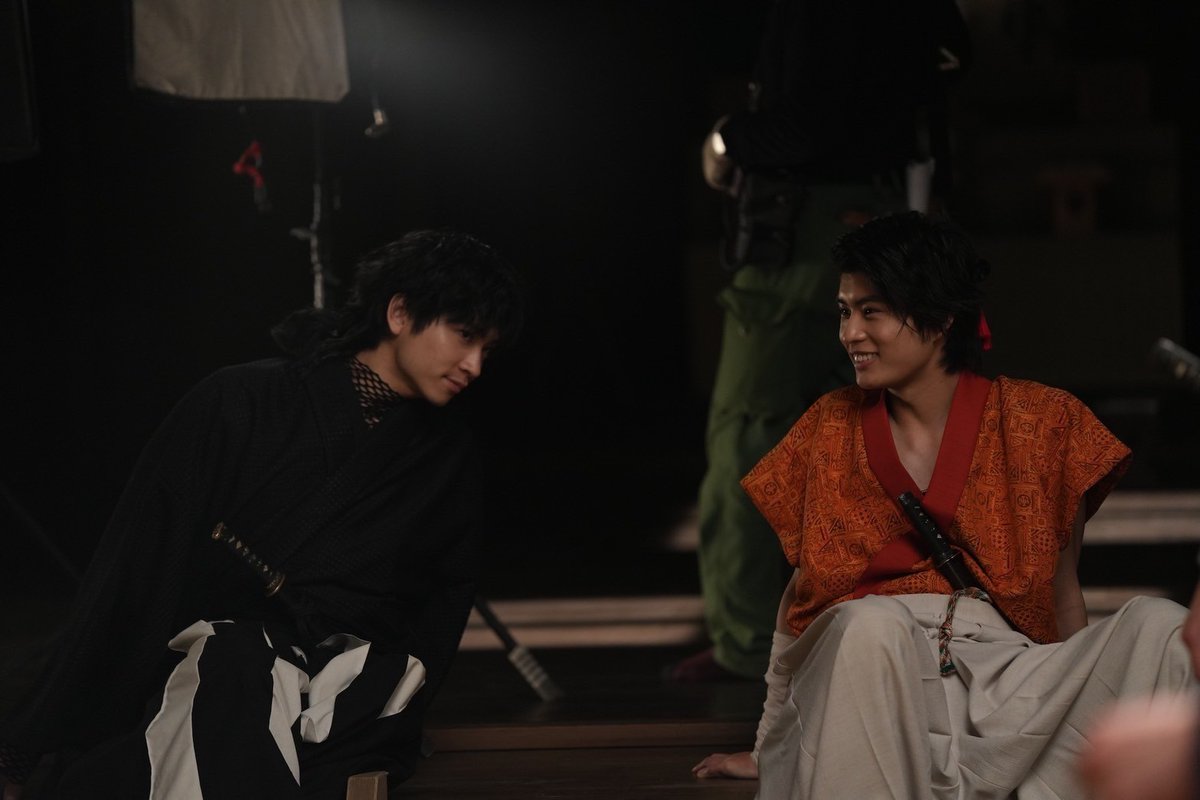 藤のオーディション組 相性はバッチリ？ #君ゆき藤推し 🧡#原田左之助