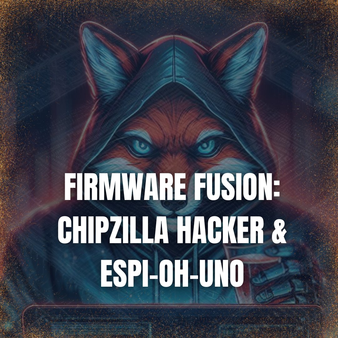 Transforming firmware into symphonies of innovation!

🎨 Dive into the world of Chipzilla Hacker and ESPi-Oh-Uno to unlock the true potential of your devices.
redfoxsec.com/blog/firmware-…

#FirmwareHacking #Innovation #ChipzillaHacker #ESPiOhUno #EthicalHacking #PenetrationTesting