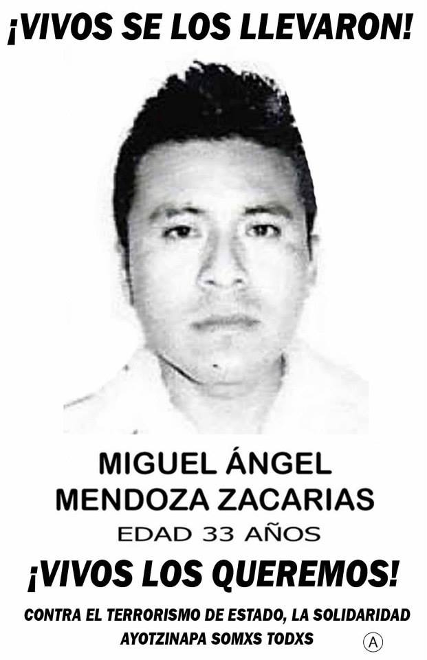 42 Miguel Angel Mendoza Zacarías #Ayotzinapa114MesesSinJusticia #AyotzinapaEncuentroConAMLOoBoicotElectoral
