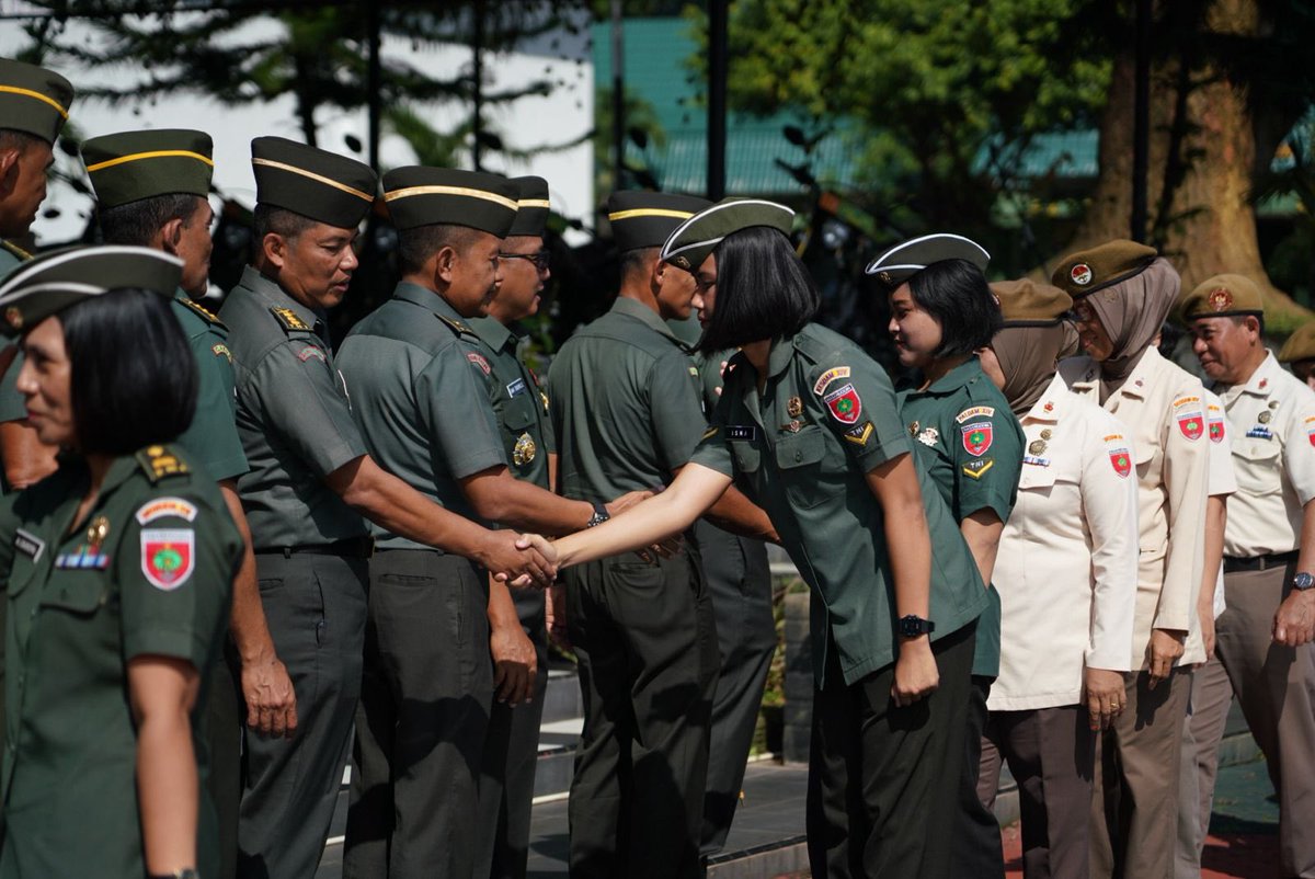 Pangdam XIV/Hsn Gelar Halal Bihalal Bersama Prajurit dan PNS Kodam XIVHsn