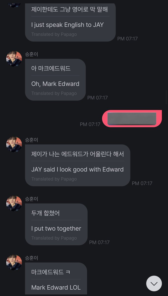 lilylvhoneyhun's tweet photo. Seunghun Marc Edward talked about having pork cutlet with his English teacher, and talked about Jay ystd
So he was with BDU members🍀
He was so cute🥰💛
#SEUNGHUN #BDU #JayChan #Hunminjaybit #마크에드워드 https://t.co/spyFIauSBG