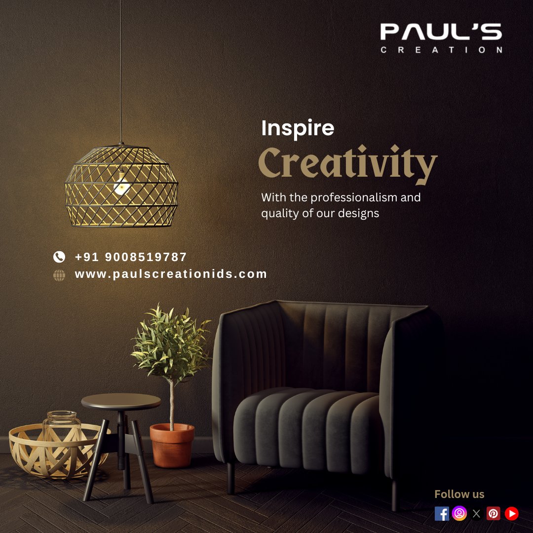 Paul's Creation will inspire your creativity and professionalism!
🌐paulscreationids.com
📌maps.app.goo.gl/qJVuAJ6vBD4RmJ…
#paulscreation #interdesignstudio #bangalore #designinterior #renovation #designfirm #dreamhome #interiordesign #minimalistdesign #modernliving #homedecortips