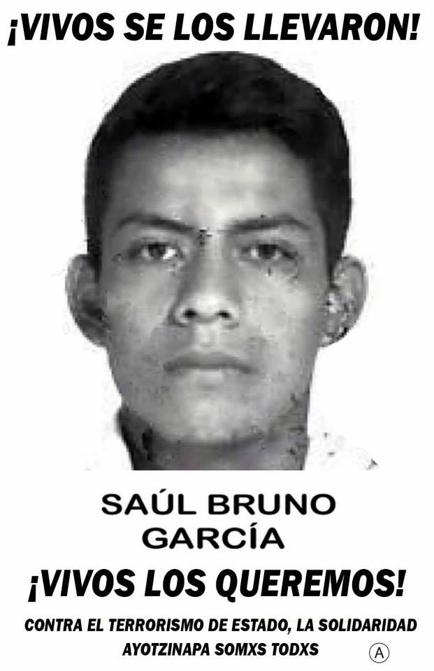 43 Saúl Bruno García 
#Ayotzinapa114MesesSinJusticia #AyotzinapaEncuentroConAMLOoBoicotElectoral