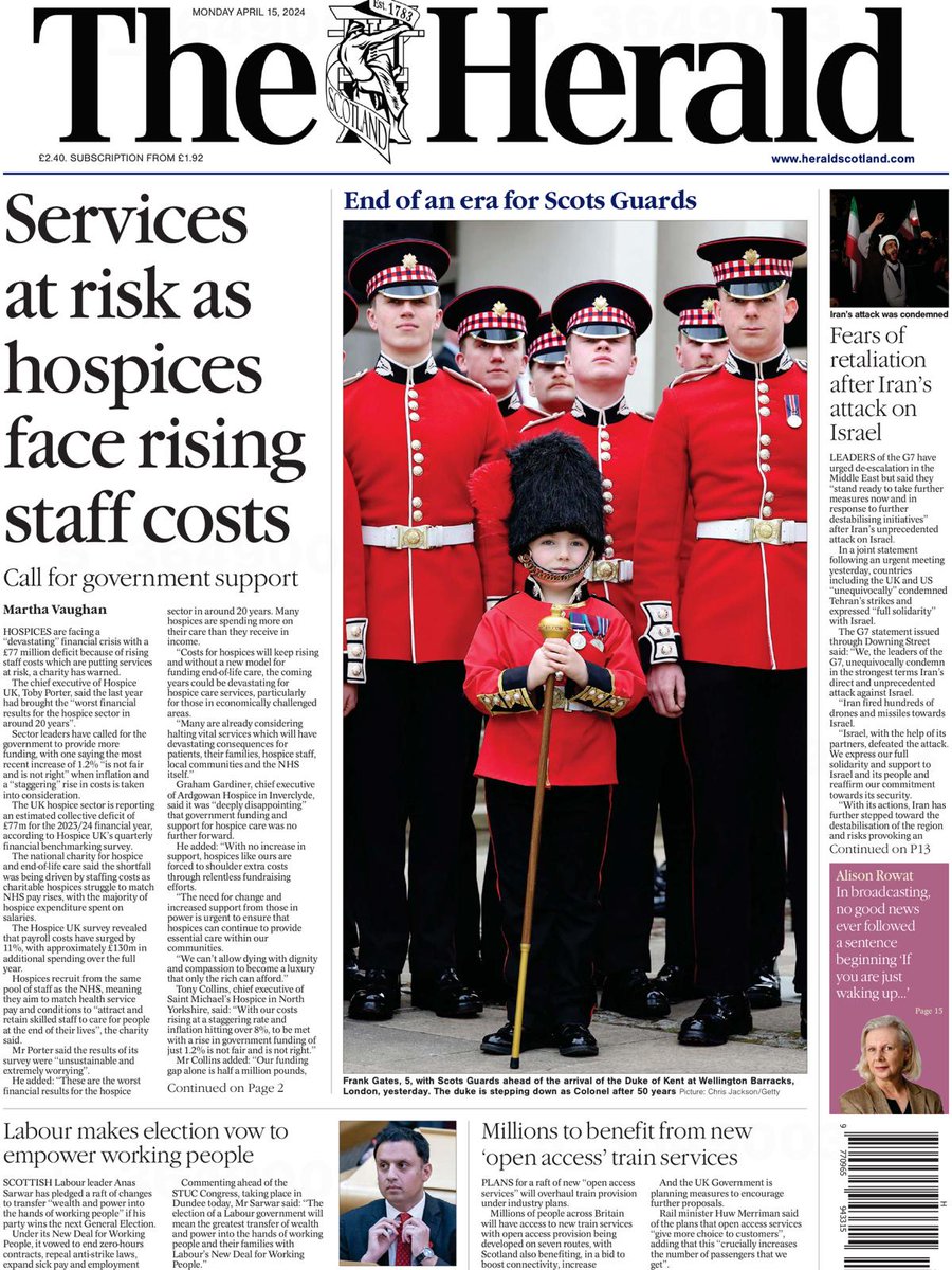 Hands up if you think it scandalous that very nearly all UK hospices rely on charitable giving including cake sales for vast majority of their funding. 

Palliative care should be a mainstream NHS service with charity funding of  'over and above' aspects not essential care.