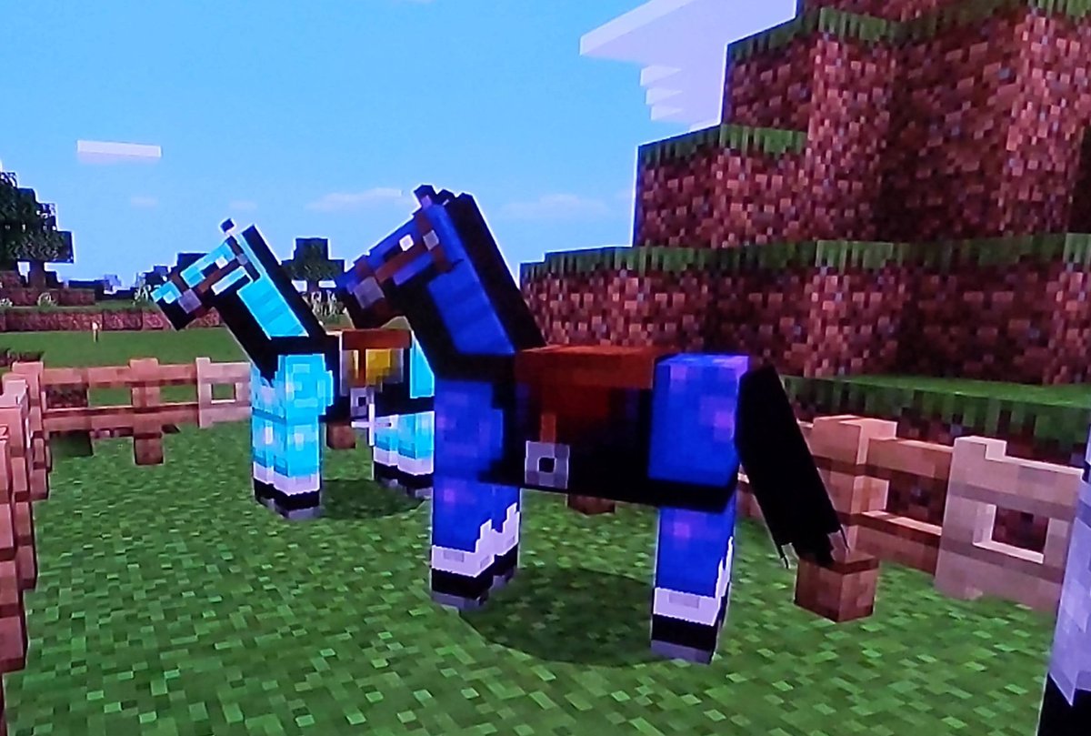 raihangmr's tweet photo. @Minecraft Fun fact : you can dye horse armor https://t.co/nvnWSh0S5o